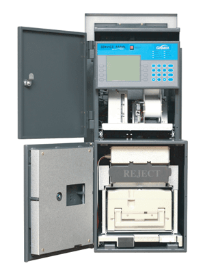 Genmega GT3000 through-the-wall ATM — rear view