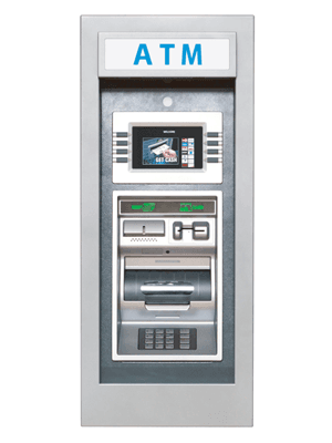 Genmega GT3000 through-the-wall ATM — front view