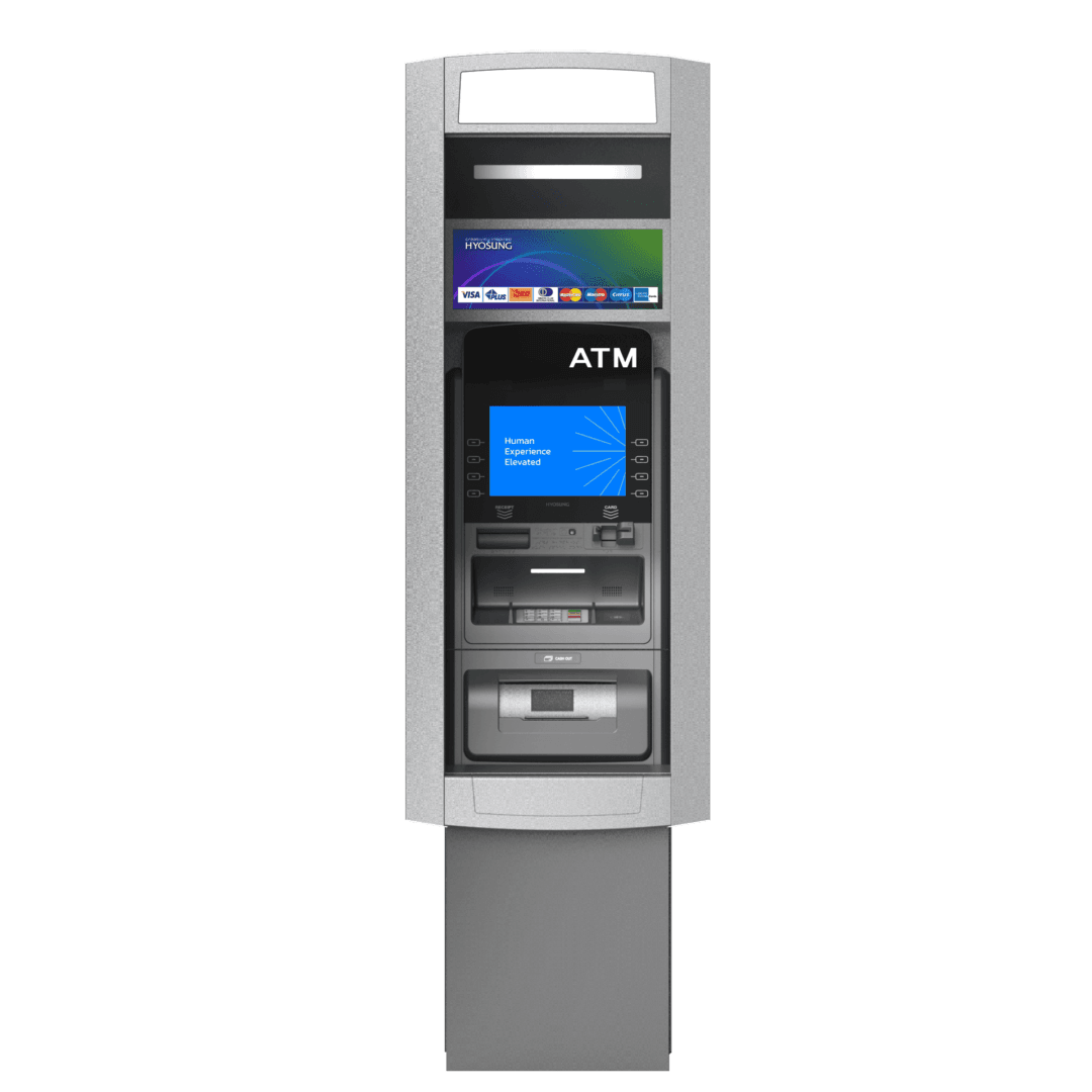 Hyosung Force T (MX2800T) through-the-wall ATM — front view